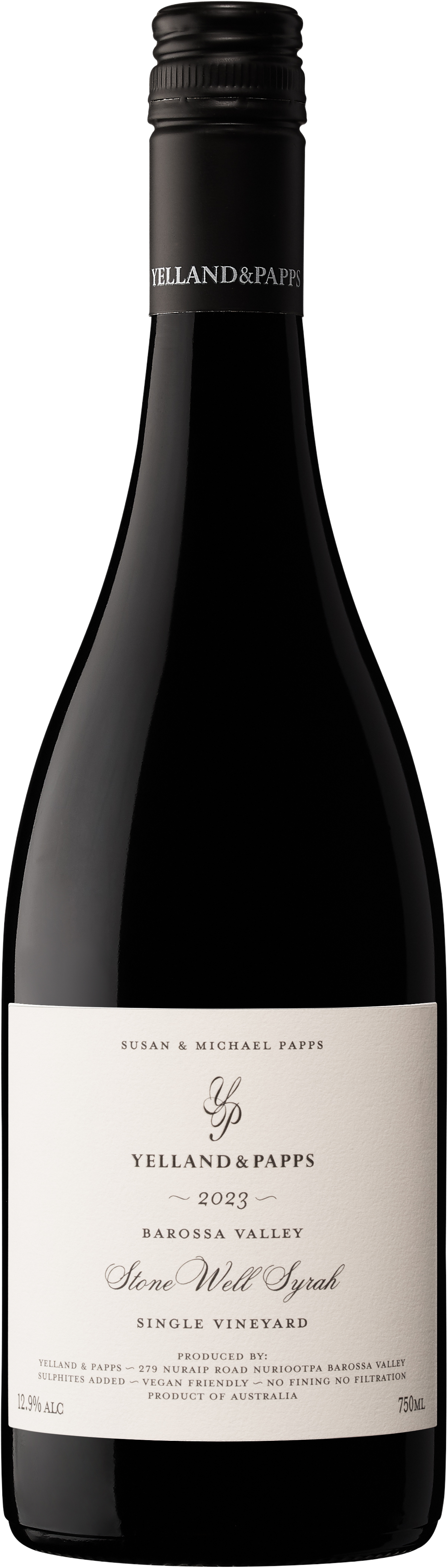 Yelland & Papps Single Vineyard Stone Well Syrah 2023 Barossa Valley
